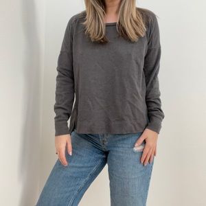 MADEWELL ⚡️ GREY LONGSLEEVE/SWEATER
